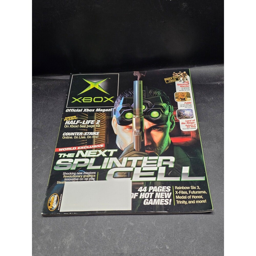 Official Xbox Magazine OXM The Next Splinter Cell Half-Life 2 Counter-Strike